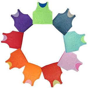 Schnellt rocknende Polyester-Netz westen Benutzer definiertes Logo Reversible Sport trainings westen OEM Soccer Pinnie Football Jersey Neues Design - Product Image 6