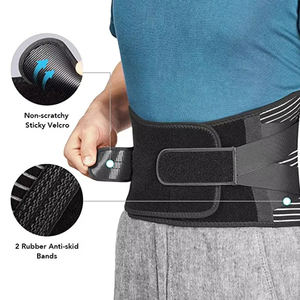 Corsé ortopédico de cintura para hombres y mujeres, descompresión de columna vertebral, soporte doble para tirar hacia atrás, cinturón de soporte <span class=keywords><strong>Lumbar</strong></span> de compresión para deportes - Product Image 4