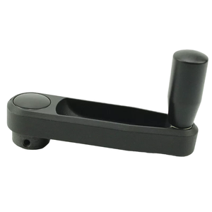 Manivelle pliable en bakélite, levier de machine rétractable en <span class=keywords><strong>plastique</strong></span> noir pour équipement mécanique, directement de l'usine - Product Image 1