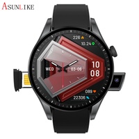 Reloj Inteligente BW16 Unisex con Tarjeta SIM 2G, ECG, Monitorización del Sueño, Llamadas por BT, Cámara, Pantalla IPS HD de 1.50 Pulgadas, Posicionamiento, Android, Correo Electrónico