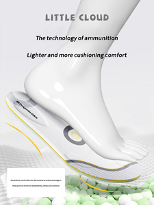 Nouvelles semelles intérieures sportives en coton PU 2025 – Gel EVA souple et élastique <span class=keywords><strong>pour</strong></span> absorption des chocs et soulagement <span class=keywords><strong>de</strong></span> la pression au quotidien – Lits <span class=keywords><strong>de</strong></span> <span class=keywords><strong>pieds</strong></span> rebondissants - Product Image 4