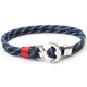 Braccialetti Regolabili Intrecciati in Paracord con Ciondoli a Forma di Amo da Pesca e Ancora, Personalizzabili e alla Moda, Unisex - Product Image 5