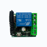 Interrupteur à distance sans fil RF mini 12V le moins cher, relais 10A