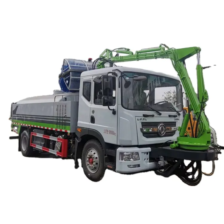 Factory sale washing truck 10 cbm tunnel flushing vehicle dongfeng tunnel cleaning truck