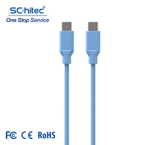 Cable de Carga USB C Schitec Directly Sales, 3A 60W, Cable de Carga Súper Rápida para Dispositivos Móviles Inteligentes - Product Image 1