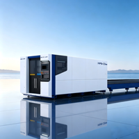 Table d'échange automatique fermée Han's Laser pour découpe laser de tôles et de fibres de carbone
