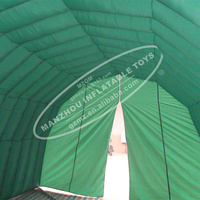 Tente publicitaire gonflable géante tente hangar maison tente d'entraînement gonflable de simulation de golf tente d'entraînement de tir de golf