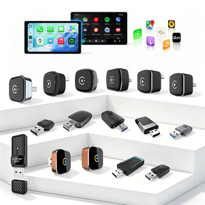 ชุดอุปกรณ์ Carlink แบบ OEM สำหรับแยกหน้าจอ รองรับ Carplay Ai Box อะแดปเตอร์ไร้สาย Usb Car Play Mini Ultra Android Auto รองรับแอปพลิเคชันเพิ่มเติมในรถยนต์ เช่น Waze - Product Image 1