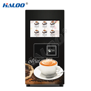 ผู้จัดจำหน่ายตู้จำหน่ายสินค้าอัตโนมัติ Haloo ตู้จำหน่ายกาแฟอัตโนมัติ 168 แคปซูล พร้อมน้ำแข็งและเครื่องจำหน่ายกาแฟร้อนสำหรับเครื่องชงกาแฟเชิงพาณิชย์ - Product Image 2