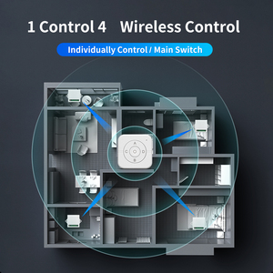 EV1527 codice apprendimento DC 3V Wireless singolo canale interruttore 315MHz 433MHz telecomando in plastica 5 pulsanti 100m gamma per <span class=keywords><strong>Smart</strong></span> - Product Image 4