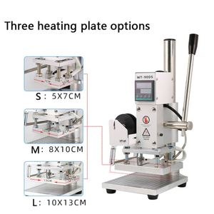 Máquina de Estampado en Caliente WT-90DS-S, Máquina de Grabado en Relieve para Cuero, Madera, PVC y Papel, con Logotipo Personalizado - Product Image 5