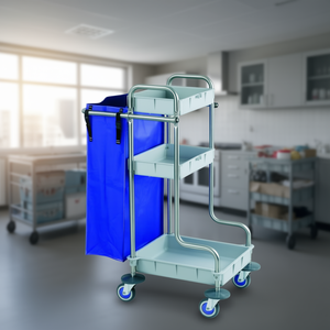 Carrello per Pulizie in Acciaio Inox 570 2B con Capacità di 70 L per Uso Domestico - Product Image 3