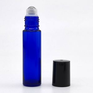 Botella de Vidrio Esmerilado Negro Mate de 4ml, 6ml, 8ml y 10ml con Rodillo para Perfume, Aceite Esencial, Sérum para el Cuidado de la Piel, Gotas para Ojos, con Tapa de Aluminio - Product Image 3