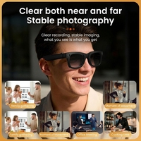 Lunettes Intelligentes 800W HD avec Caméra E09C, Enregistrement Vidéo, Transfert WIFI, Lentille à Intensité Variable, ChatGPT, pour Hommes et Femmes, Casque Portable Intelligent d'Extérieur