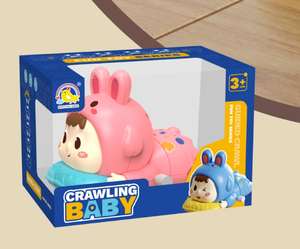 <span class=keywords><strong>Jouet</strong></span> à remonter pour bébé rampant avec oreilles de lapin, <span class=keywords><strong>jouet</strong></span> éducatif précoce pour le temps sur le ventre, compagnon de jeu pour nourrissons, cadeau pour tout-petit - Product Image 6