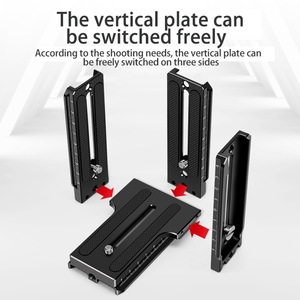 Feichao <b>Gimbal</b> L-Plate For Zhiyun Weibei S Rs2 Sc2 Aluminum Alloy Simple Operation - Product Image 2