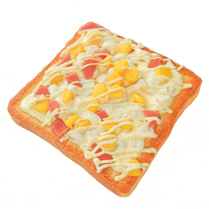 Ensemble de Fruits en Mousse Écologique en Plastique pour Jeu Sensoriel ASMR : Tranches de Pain Grillé, Sauce, Banane, Confiture de Myrtilles, Gâteau, Dessert, pour Présentation en Cuisine - Product Image 6
