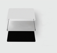 Tapis de Souris Ultra Fin en Aluminium Prix Usine, Tapis de Bureau Métallique Durable, Tapis de Souris à Contrôle Précis pour Apple MacBook et Bureau