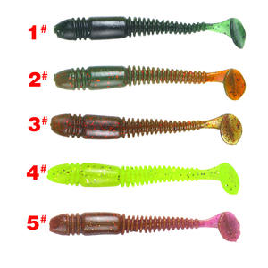 Señuelo de pesca Xy 147 Soft Bait de 83 mm y 4.6 g con cola en espiral para la pesca de lubina - Product Image 2