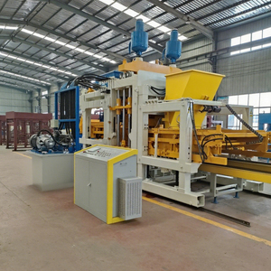 대용량 중공 벽돌 포장 블록 만들기 기계 QT12-15 완전 자동 콘크리트 벽돌 만들기 기계 - Product Image 3