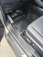 Tapis de sol de voiture haut de gamme toutes saisons 5D en TPE pour HILUX REVO 2016 et plus – Vente Flash