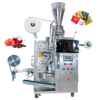 Machine d'emballage automatique de sachets de thé triangulaires, machine d'emballage de sachets de thé pyramidaux, machine d'emballage de sachets de thé intérieurs et extérieurs