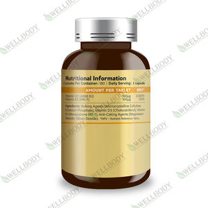 Suplemen Vitamin D3 K2 WELLBODY Kekuatan Tinggi Meningkatkan Imunitas dan Mendukung Kesehatan Tulang Tablet Vitamin D3 K2 Terbaik - Product Image 6