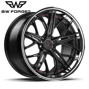 Jantes en alliage forgé pour <span class=keywords><strong>Ferrari</strong></span> 812 GTS Super 19-20 pouces 5x112 5x120 rayons en aluminium 35mm 100mm Hyper Black Aftermarket <span class=keywords><strong>4x4</strong></span> - Product Image 3