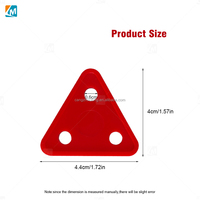 Plaque de suspension triangulaire LML-107 pour ligne d'abreuvement avicole, plaque de réglage de hauteur, accessoires pour système d'abreuvement de poulets