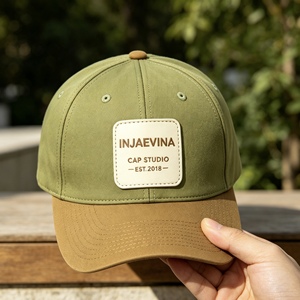 Gorra de Béisbol Personalizada de 6 Paneles en Dos Tonos con Logotipo, Gorra Snapback con Visera Curva, Unisex, Vintage, para Deportes al Aire Libre, Gorras para Papá - Product Image 5