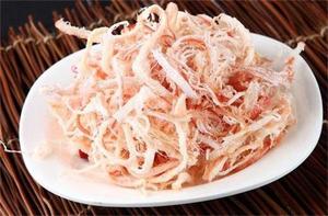 Hochwertiger trocken geschredderter Tintenfisch (Calamari) aus China Guter Preis Trockenes Tintenfisch produkt - Product Image 6