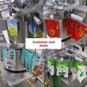 Machine automatique <span class=keywords><strong>de</strong></span> remplissage et <span class=keywords><strong>de</strong></span> bouchage <span class=keywords><strong>de</strong></span> poches souples pour jus, boissons et détergents liquides - Product Image 6