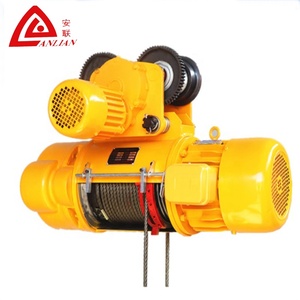 3 fase 50HZ 3ton rendah Clearance Model MD peralatan pengangkat tali kawat bepergian kerekan listrik untuk Derek - Product Image 1