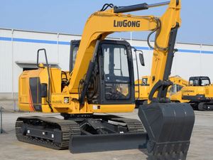 Excavatrice sur chenilles LIUGONG 908E de 8 tonnes, fabriquée en Chine, pour travaux de terrassement - Product Image 6