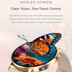 Nouvelle montre connectée G34 pour femmes 2025 avec lampe <span class=keywords><strong>de</strong></span> poche, calculatrice, appels Bluetooth, étanche IP68, écran AMOLED, montre intelligente pour femmes - Product Image 4