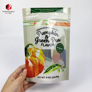 Trà khóa kéo khóa đứng lên túi cho bao bì thực phẩm Mylar Ziplock túi với cửa sổ cho sô cô la rõ ràng