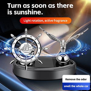 2024 Creative <strong>Eagle</strong> Solar Rotatable <strong>Car</strong> Air Freshener - Product Image 4