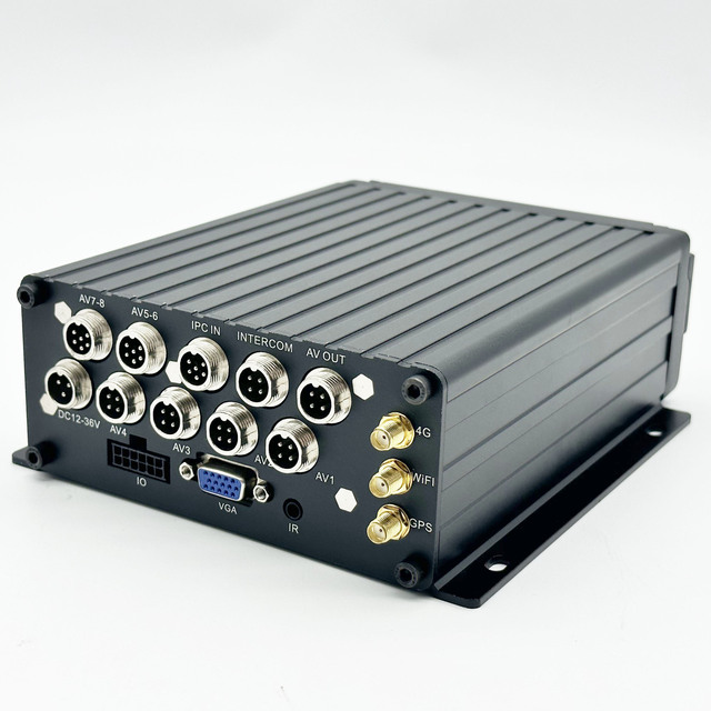 Remote Monitoring Platform 4-channel Dvr 1080P MDVR GPS 4G WiFi Dvr  1080P HDD/SSD SD Card Mobile DVR