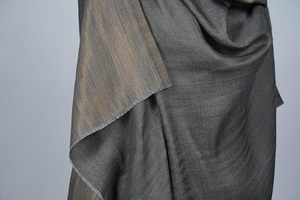 Women Reversible Zari Stole Soft Dual Tone Designer <b>Shawl</b> <b>Wrap</b> Premium Quality Elegant Fashion Stole for Party Wear <b>and</b> Casual - Product Image 5