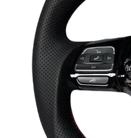 Volant sport en cuir et fibre de carbone pour Volkswagen Golf GTI Golf R Passat ID.7 Amélioration de l'intérieur Performance