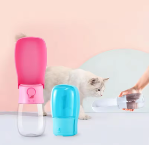 Fontaine à eau portable pliable pour chien, écologique, en plastique, avec filtre, pour l'intérieur et l'extérieur - Product Image 5