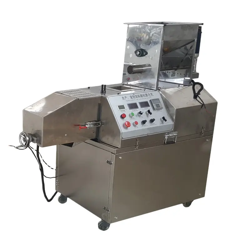 Automatic puffs corn chips small production making extruder machine for small businesses