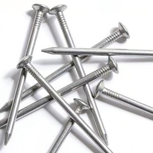 Clavos de Acero Galvanizado Plateado al por Mayor en Oferta, 1.08-5.0mm, Vástago Liso, Embalaje en Cartón - Product Image 1