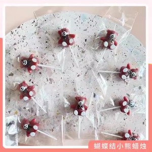 Candela a Forma di Orso Bruno Direttamente dalla Fabbrica, Stile Adorabile <span class=keywords><strong>per</strong></span> Decorazioni di Feste di Compleanno - Product Image 3