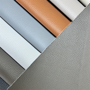 100% Polyester nặng bọc giả da vải thân thiện với môi PU da cho đồ nội thất & dệt kỹ thuật không dệt - Product Image 1