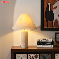Haute Moderne Designer Marbre Pierre Fait Éclairage Lampe Chambre Décoratif Lampe De Bureau Côté Marbre Lampe De Table