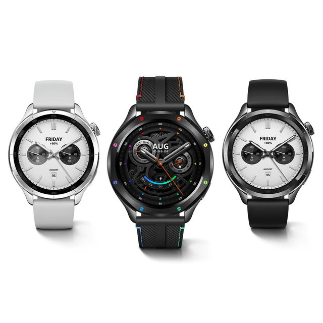 For Original for Xiaomi Watch S4 1.43" AMOLED Screen 486mAh 5ATM Waterproof BT5.3 Sports Tracker Heart Rate Monitoring NFC GPS