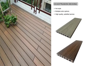 Planches de terrasse en composite acier à grain de bois brossé, antidérapantes, imperméables, durables, design moderne fluorescent, garantie 5 ans - Product Image 3