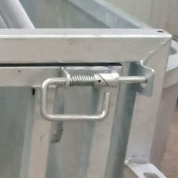 Attache-tête en acier inoxydable pour moutons, attache-tête pour le cou, équipement d'élevage de chèvres, attache-tête réglable pour moutons