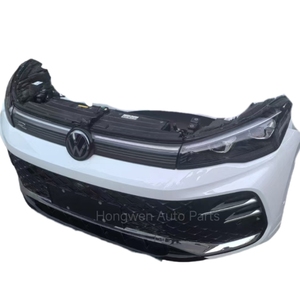 Venta al por mayor usado <span class=keywords><strong>Volkswagen</strong></span> para <span class=keywords><strong>Tiguan</strong></span> R-Line conjunto de parachoques delantero con rejilla ventilador de radiador electrónico componente original del vehículo - Product Image 3